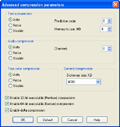 Advanced compression parameters